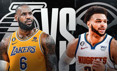 nuggets vs lakers game 1 prediction